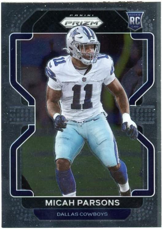 Amazon.com: 2021 Panini Prizm #382 Micah Parsons RC Rookie Dallas